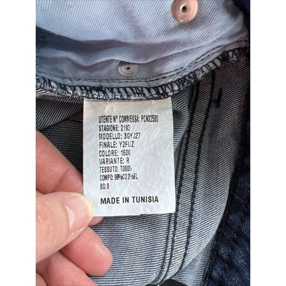 Armani Exchange J27 Super Skinny Button Fly Jeans - Size 24, NWT - Picture 14 of 14